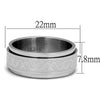 WildKlass Stainless Steel Ring High Polished Men-WildKlass Jewelry