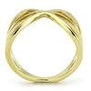 WildKlass Stainless Steel Ring IP Gold Women-WildKlass Jewelry