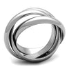 WildKlass Stainless Steel Ring High Polished (no Plating) Women-WildKlass Jewelry