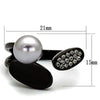 WildKlass Stainless Steel Ring IP Women Synthetic Gray-WildKlass Jewelry