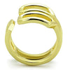 WildKlass Stainless Steel Ring IP Gold Women-WildKlass Jewelry
