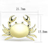 WildKlass Stainless Steel Ring IP Gold Women-WildKlass Jewelry