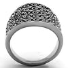 WildKlass Stainless Steel Celtic Ring High Polished (no Plating) Women-WildKlass Jewelry