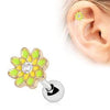 316L Stainless Steel Spring Flower WildKlass Cartilage Earring-WildKlass Jewelry