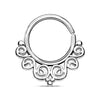 WildKlass Vintage Filigree Bendable Nose Septum and Ear Cartilage Hoops-WildKlass Jewelry