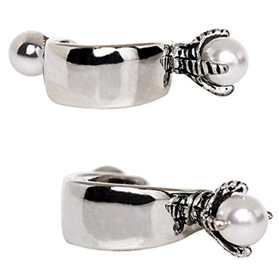 316L Stainless Steel Dragon's Orb WildKlass Cartilage Cuff Earring-WildKlass Jewelry