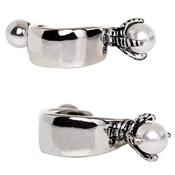 316L Stainless Steel Dragon's Orb WildKlass Cartilage Cuff Earring-WildKlass Jewelry