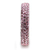 WildKlass Stainless Steel Ring High Polished Women Top Grade Crystal Light Rose-WildKlass Jewelry