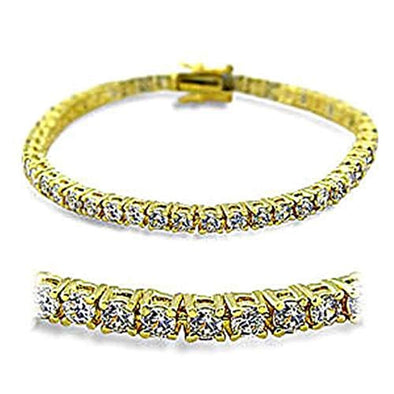 WildKlass Western Bracelet Gold Women AAA Grade CZ Clear-WildKlass Jewelry