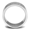 WildKlass Stainless Steel Ring High Polished Men-WildKlass Jewelry