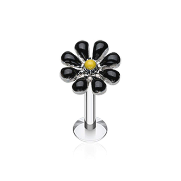 Spring Blossom Flower Top WildKlass Steel Labret-WildKlass Jewelry