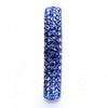 WildKlass Stainless Steel Ring High Polished Women Top Grade Crystal Sapphire-WildKlass Jewelry