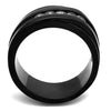 WildKlass Stainless Steel Ring IP Women AAA Grade CZ Clear-WildKlass Jewelry
