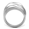WildKlass Stainless Steel Ring High Polished Women-WildKlass Jewelry