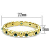 WildKlass Stainless Steel Ring IP Gold Women Synthetic Montana-WildKlass Jewelry