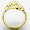 WildKlass Stainless Steel Minimalists Ring IP Gold Women-WildKlass Jewelry