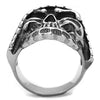 WildKlass Stainless Steel Ring High Polished (no Plating) Men-WildKlass Jewelry