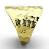 WildKlass Stainless Steel Minimalists Ring IP Gold Women-WildKlass Jewelry