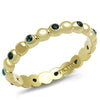 WildKlass Stainless Steel Ring IP Gold Women Synthetic Montana-WildKlass Jewelry