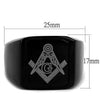 WildKlass Stainless Steel Ring IP Men-WildKlass Jewelry