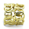 WildKlass Stainless Steel Ring IP Gold Women-WildKlass Jewelry