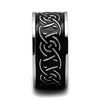 WildKlass Stainless Steel Ring High Polished Men Epoxy Jet-WildKlass Jewelry
