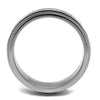 WildKlass Stainless Steel Ring High Polished Men-WildKlass Jewelry
