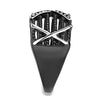 WildKlass Stainless Steel Ring IP Men-WildKlass Jewelry