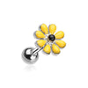 Spring Blossom Flower WildKlass Cartilage Tragus Earring-WildKlass Jewelry
