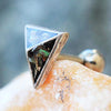 316L Stainless WildKlass Steel Abalone Shell Pyramid Cartilage Earring-WildKlass Jewelry