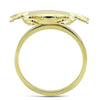 WildKlass Stainless Steel Ring IP Gold Women-WildKlass Jewelry