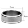 WildKlass Stainless Steel Ring High Polished Men-WildKlass Jewelry