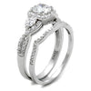 WildKlass 925 Sterling Silver Ring Rhodium Women AAA Grade CZ Clear-WildKlass Jewelry