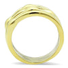 WildKlass Stainless Steel Stackable Ring IP Gold Women-WildKlass Jewelry