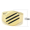 WildKlass Stainless Steel Ring IP Gold Women-WildKlass Jewelry