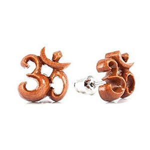 WildKlass Om Makerpin Earring Studs-WildKlass Jewelry
