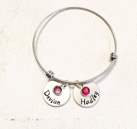 Bracelet - Mother's Bracelet - Bracelet with Kids-WildKlass Jewelry