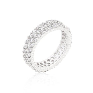WildKlass Pave Eternity Ring-WildKlass Jewelry