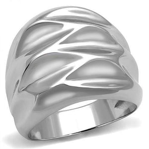 WildKlass Stainless Steel Ring High Polished Women-WildKlass Jewelry