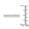 WildKlass 0.5ct Light Lavender CZ Stainless Steel Eternity Band-WildKlass Jewelry