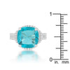 WildKlass 6.2ct Ruby CZ Rose Gold Classic Statement Ring-WildKlass Jewelry