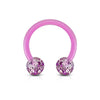 Ultra Glitter Acrylic Balls WildKlass Flexible Horseshoe/Circular-WildKlass Jewelry