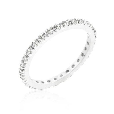 WildKlass Simple Eternity Band-WildKlass Jewelry