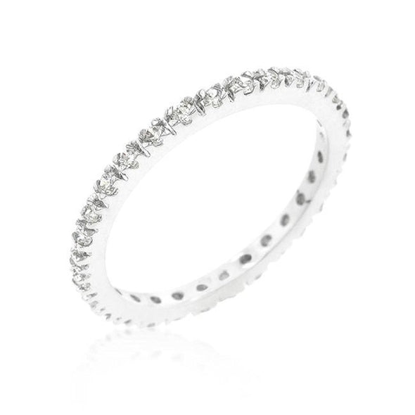 WildKlass Simple Eternity Band-WildKlass Jewelry