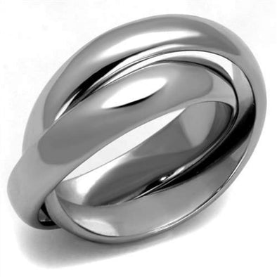WildKlass Stainless Steel Ring High Polished Women-WildKlass Jewelry