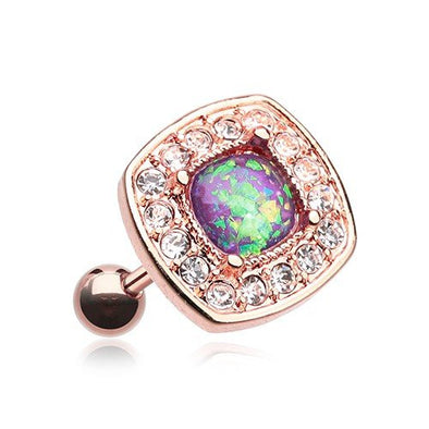 Opal Sparkle Essentia Cartilage Tragus Earring-WildKlass Jewelry