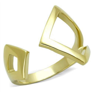 WildKlass Stainless Steel Ring IP Gold Women-WildKlass Jewelry
