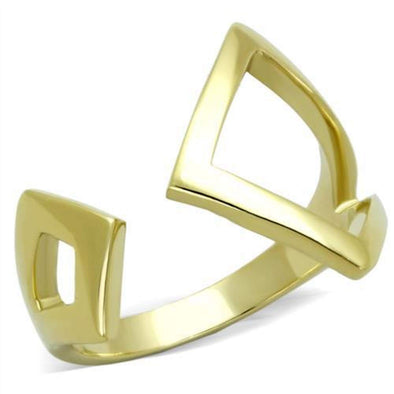 WildKlass Stainless Steel Ring IP Gold Women-WildKlass Jewelry