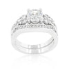 WildKlass Triple Stone Engagement Set-WildKlass Jewelry