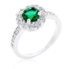 WildKlass Birthstone Engagement Ring in Green-WildKlass Jewelry